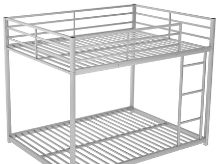 Metal Bunk Bed, Low Bunk Bed With Ladder