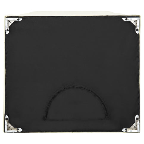 Cordelia - Square Ottoman - White