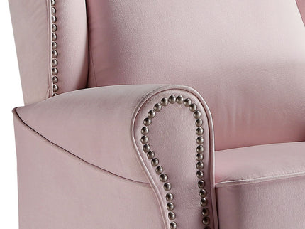 Tamaki - Glider Chair With Swivel - Pink
