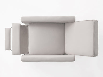 Upholstered Push Back Recliner Chair For Living Room