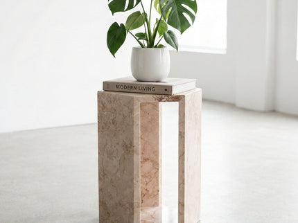 Modern Minimalist Hexagon Side Table