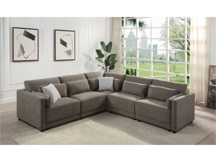 Rylie - Modular Sectional Sofa With Toss Pillows