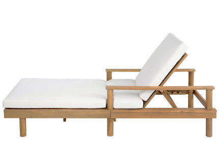 5 Position Adjustable Outdoor Chaise Lounge