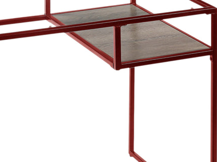 Yasin - Glass Top Writing Desk