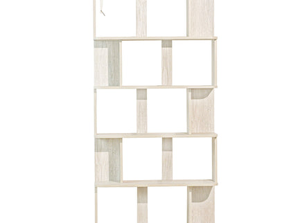 Modern 5 Tier Open Storage Bookcase