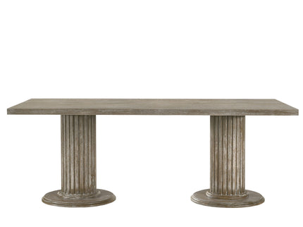Gabrian - Reclaimed, Dining Table - Gray