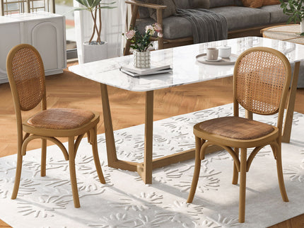 Vintage Style Dining Chairs (Set of 2)