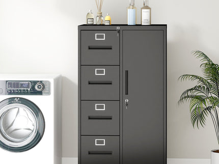 Storage Vertical Filing Cabinet With Lock