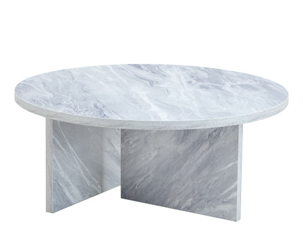 Versatile Round Coffee Table For Various Interior Styles