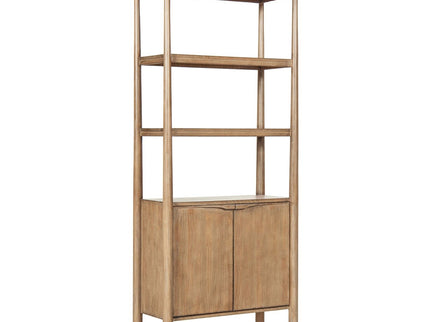 Nolan - Bookcase With Lower Cabinet - Natural