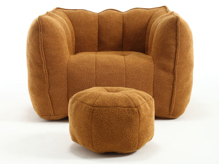 Soft Bean Bag Chair With High Resilient Foam