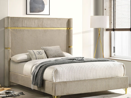 Malcolm - Wingback Bed