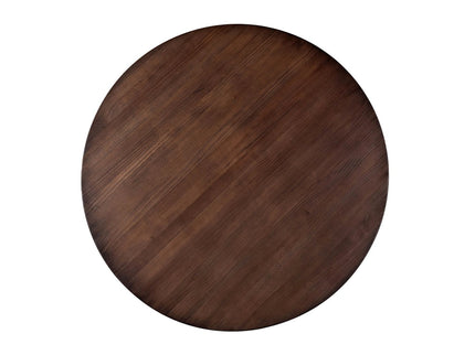 Pino - Round Dining Table - Dark Brown