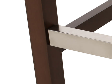 Solstara - Upholstered Dining Barstool With Button Tufted And Wing Back