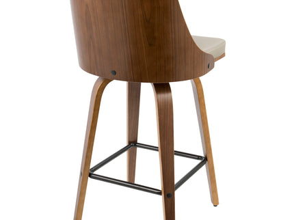Gianna - Mid Century Modern Counter Stool (Set of 2)