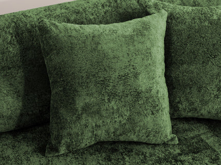 3 Seater Sofa With Built In Pet Bed Nook, Curved Design And 2 Throw Pillows