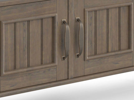 Lev - Console Table - Smoky Brown