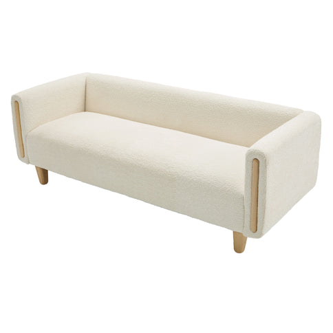 3 Seater Sofa With Armrests For Living Room