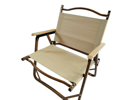 Comfy Foldable And Portable Chair With Armrests, Indoor And Outdoor (Set of 4) - Brown