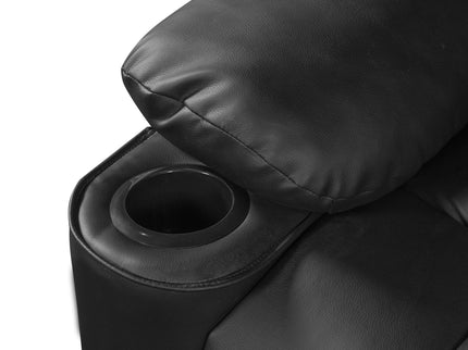 Tufted Design Wide Manual Recliner Chair