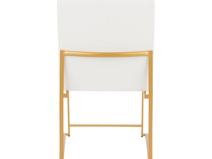 Fuji - Contemporary Stylish Frame, High Back Dining Chair (Set of 2)