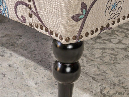 Vitality - Club Chair With Button Tufted Diamond Stitching And Turned Legs
