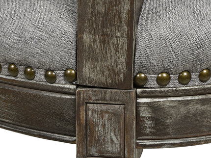 Triomphe - Rattan Wicker High Back Armless Counter Bar Stool