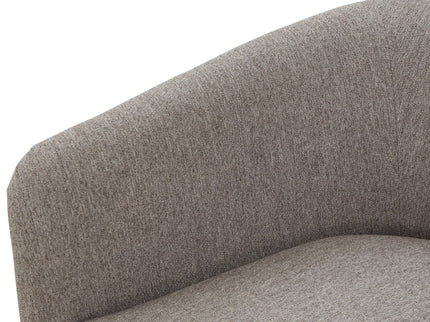 Miramar - Swivel Barrel Chair With Wooden Base