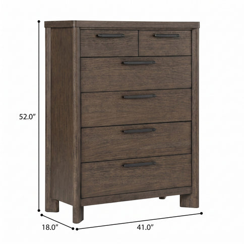 6 Drawer Chest With Top Drawers
