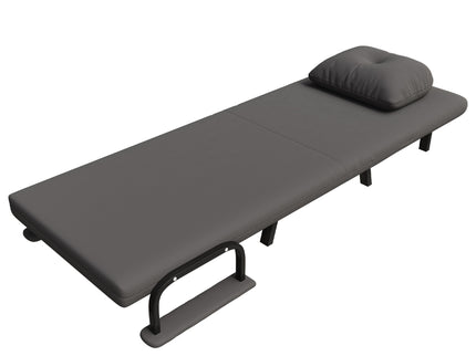 5 In 1 Folding Sofa Bed With 5 Position Adjustable Backrest