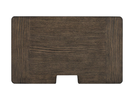 3 Drawer Nightstand With USB - Dark Oak