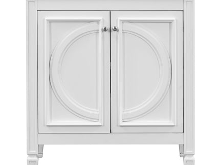 Double Sink Bathroom Vanity Set With Wall Mount Mirror Cabinet