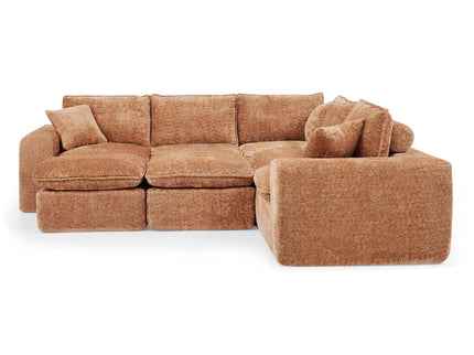 Sectional Sofa With Moveable Ottoman