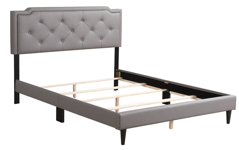 Button Tufted Bed Charming For Cozy Spaces