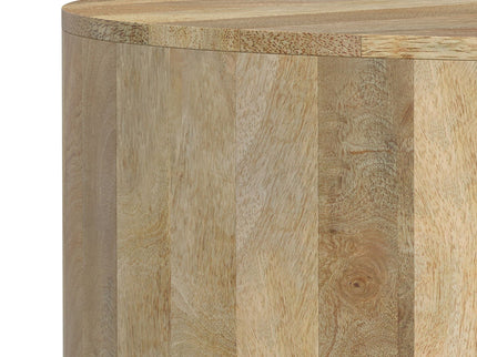 Millbury - Drum Coffee Table - Natural