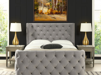 Brooklyn - Tufted Panel Bed Headboard And Footboard Set