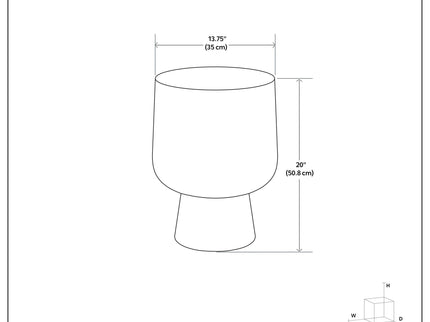 Anthony - Cast Aluminum Side Table - Bronze