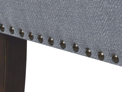 Elegant Design Bench Upholstery, Solid Wood Frame