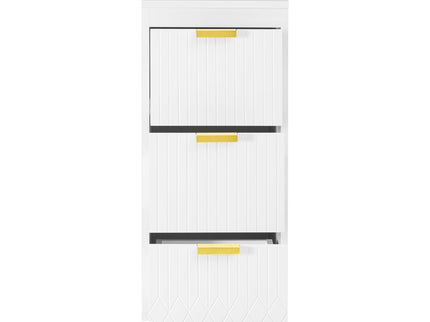 Modern Wall Mounted Floating Cabinet With Drawers For Bathroom