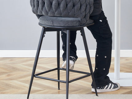 Modern Swivel Chair For Bar High Tables