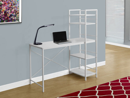 Computer Desk For Home Office, Laptop Storage Shelves