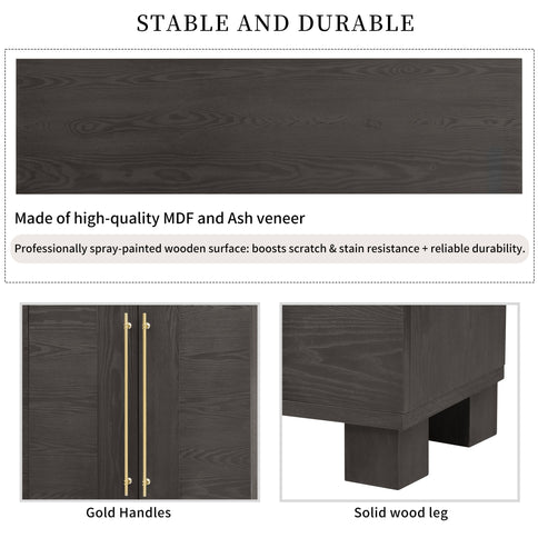 Sideboard With Adjustable Shelves