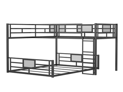 L-Shaped Bunk Bed & Safety Guaranteed