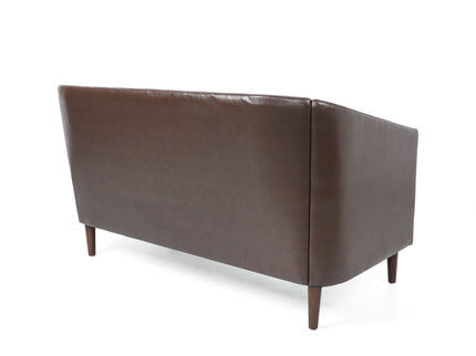 Sophisticated Loveseat With Diamond Stitched Detailing
