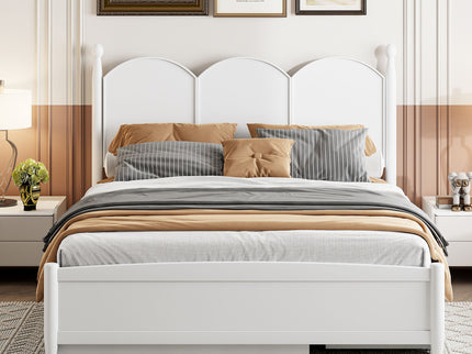 Platform Bed With With 2 Big Drawers And Trundle
