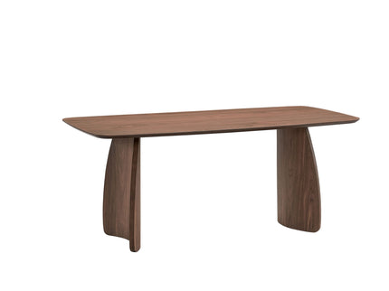 Hadasa - 5 Pieces Dining Room Set - Light Gray / Walnut