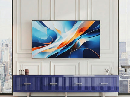 TV Stand With Slatted Drawers