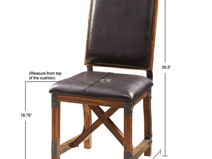 Lancaster - Dining Chair Upholstery - Chocolate