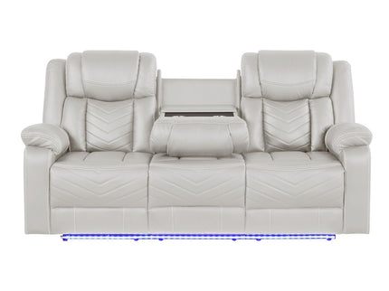 Challenger - LED Power Recliner Sofa