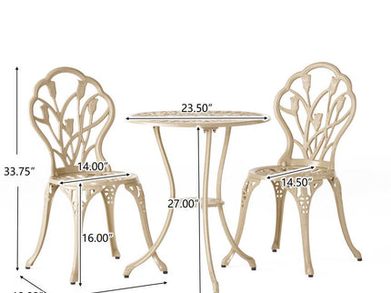 Nassau - Cast 3 Piece Bistro Set